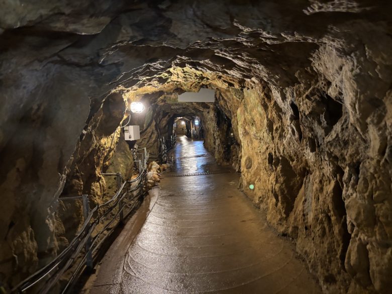 生駒銀山の床の様子