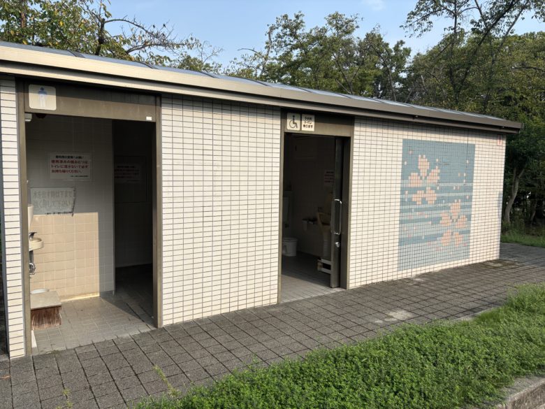 こども動物園のトイレの様子