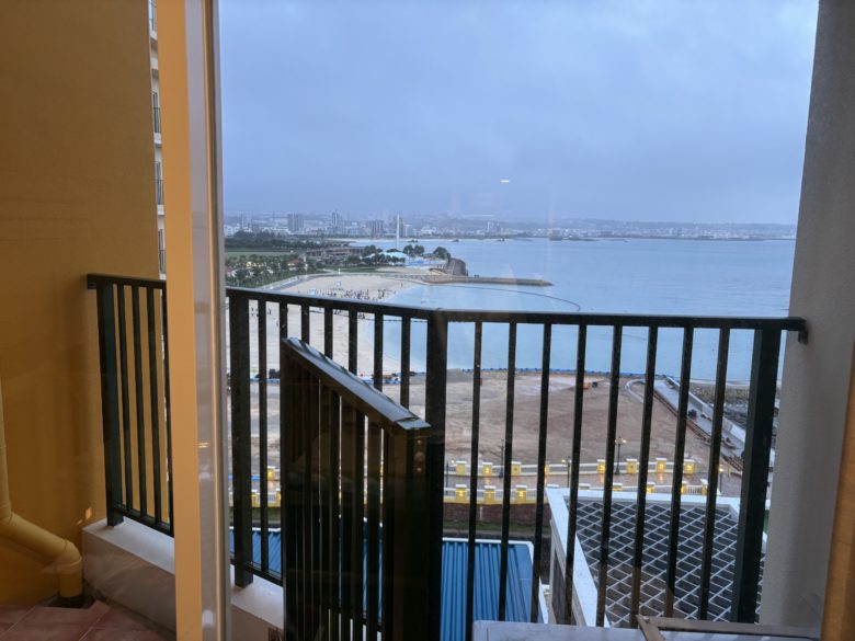 ベッセルホテルカンパーナ沖縄、オーシャンビューの様子